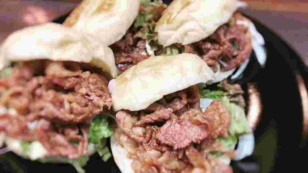 スパイシー焼肉バーガー