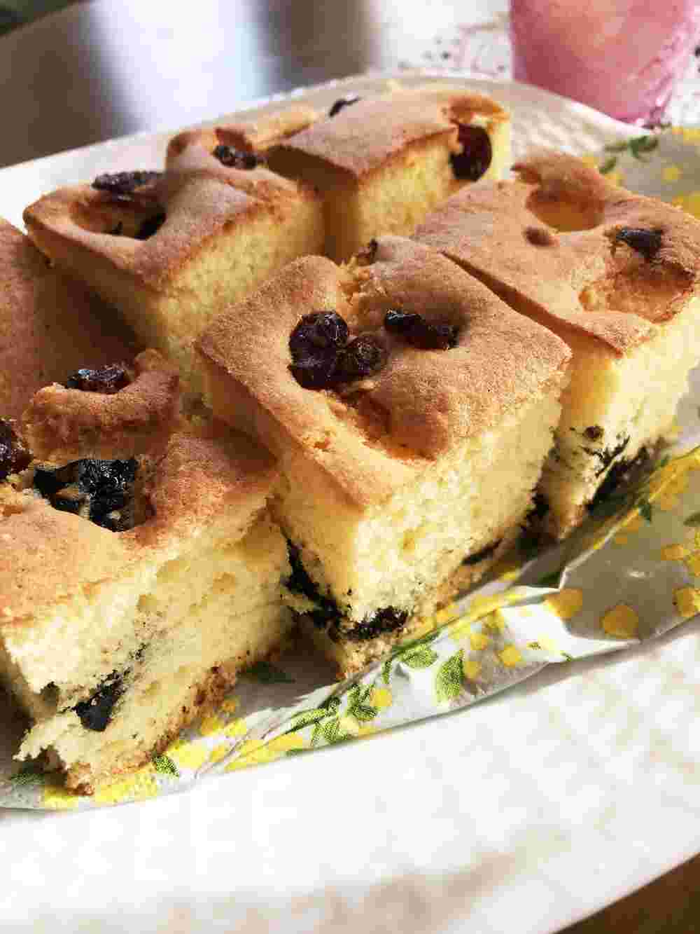 ドライプルーンのケーキ