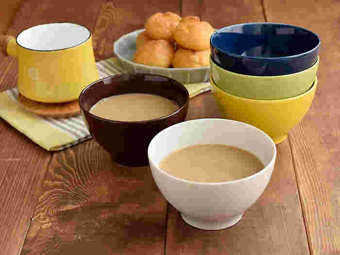 カフェオレボウルを使用しているイメージ