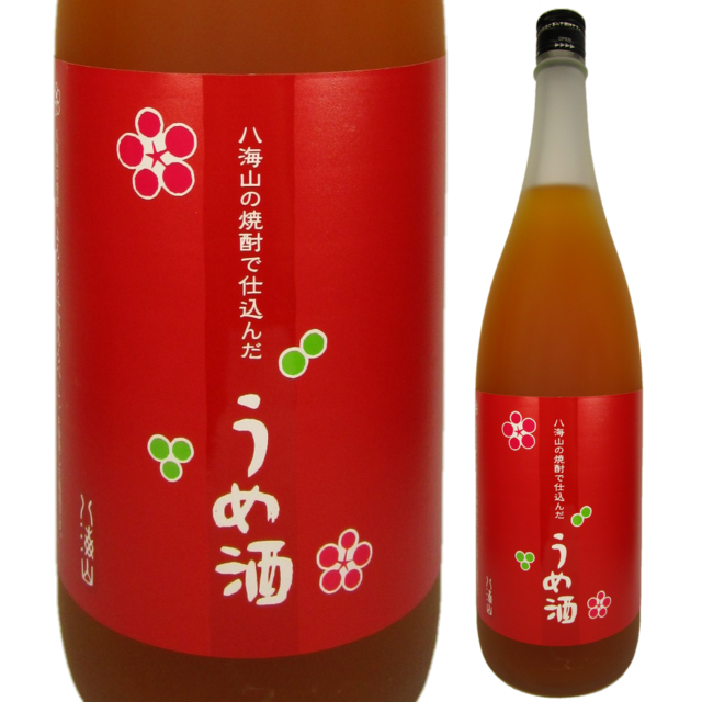 海山の焼酎で仕込んだうめ酒 にごり