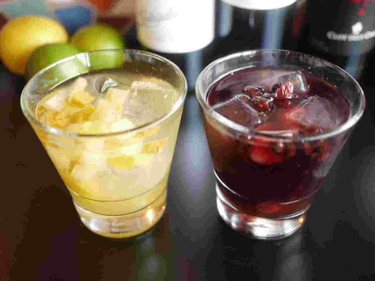サングリアの炭酸割り