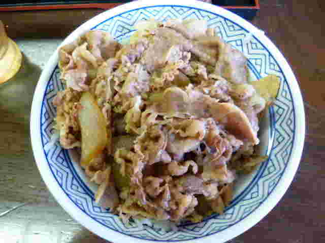 とろだく牛丼