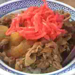 アタマの大盛り牛丼