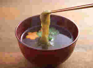 お吸い物のとろろ昆布