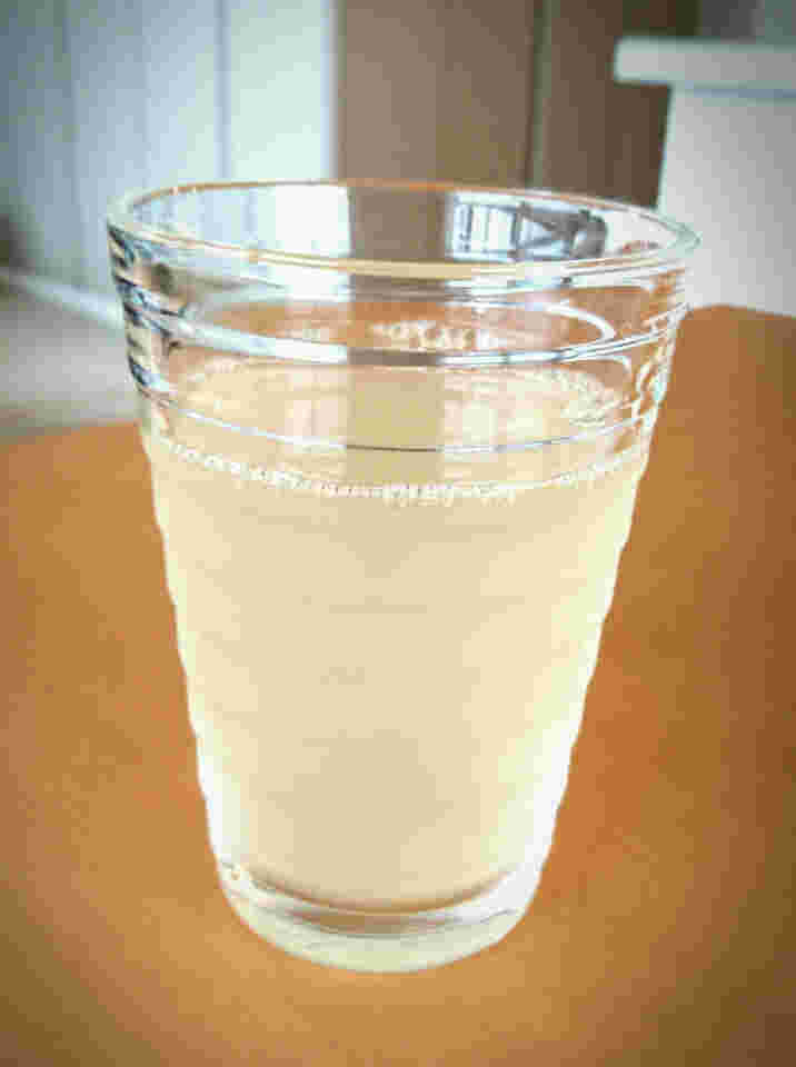 美酢の炭酸割りイメージ