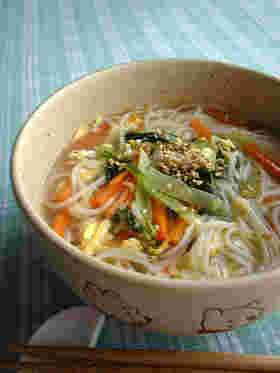 栄養満点にゅうめん