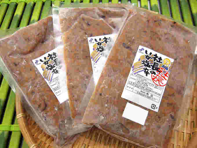 布目　社長のいか塩辛