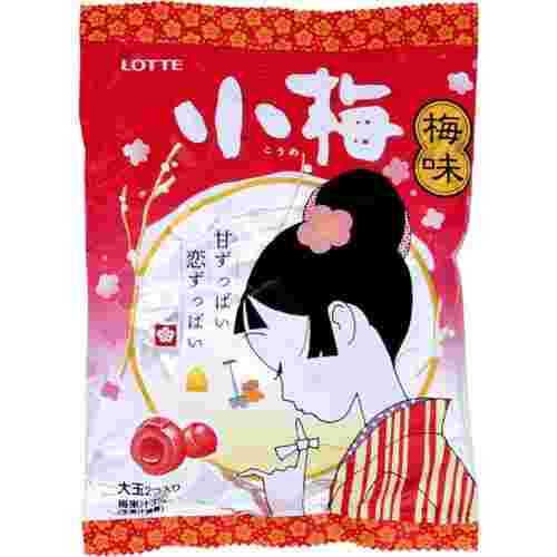 「ロッテ 小梅ちゃん」のお菓子