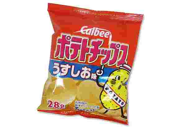 ポテトチップスうすしお味