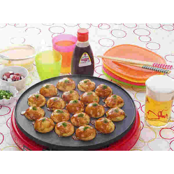 オタフク だしと醤油のたこ焼きソースとたこ焼き