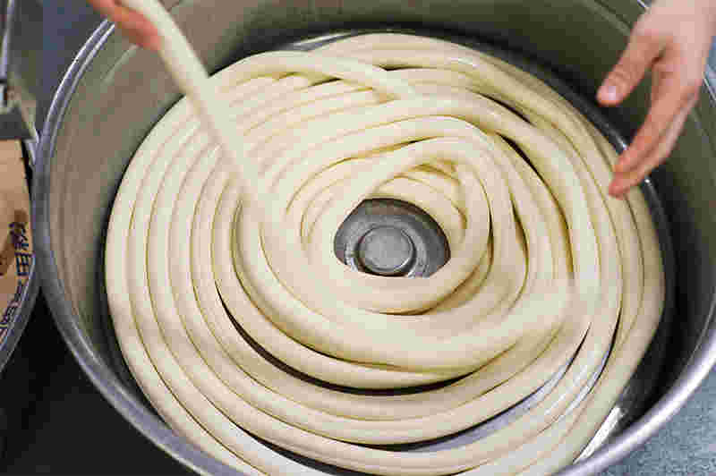 そうめんの製造工程