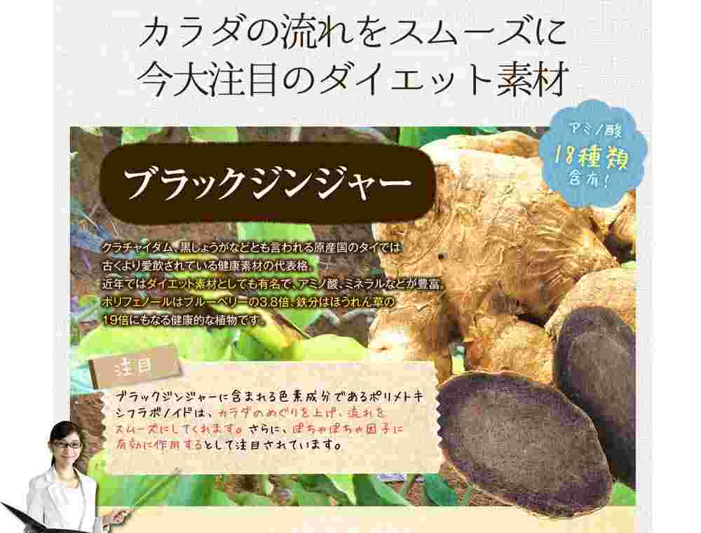 ブラックジンジャーの栄養素