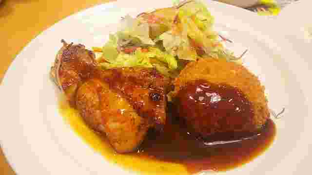 てりやきチキン＆メンチカツ