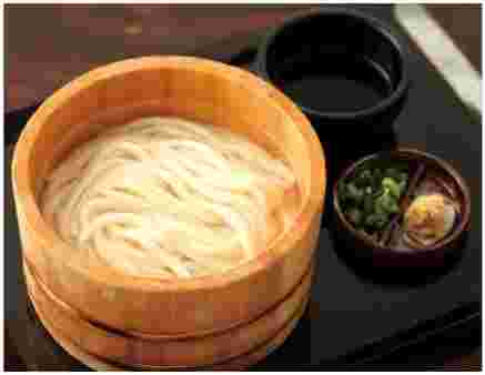 丸亀うどんの樽うどん