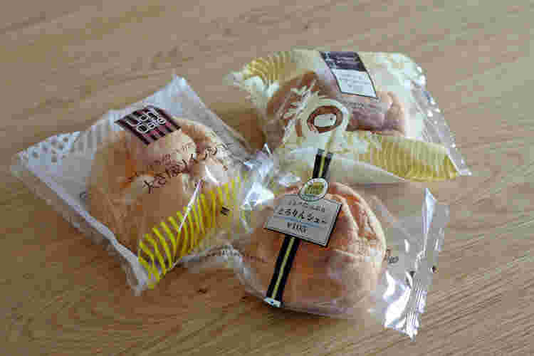 個包装のシュークリーム