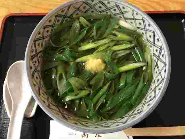 ねぎうどんの画像