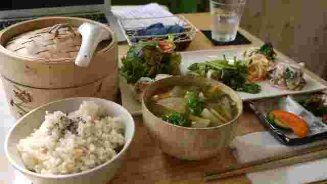 大豆を使ったバランスの良い食事