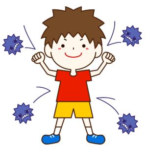 子供の免疫力アップ