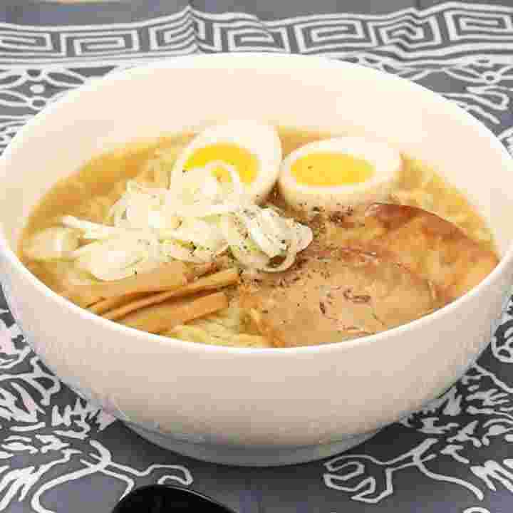 焼きそば麺で作る醤油ラーメン