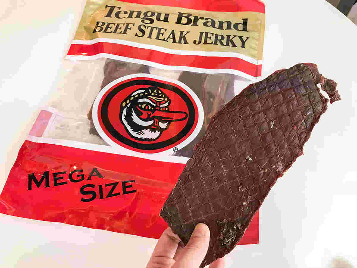 高品質の「テング ビーフステーキジャーキー」