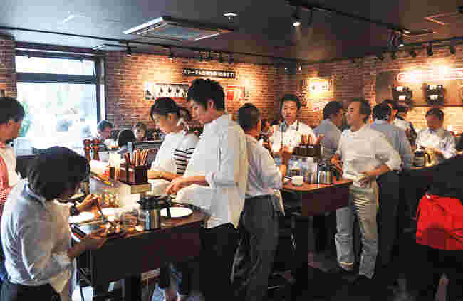 いきなりステーキ店内の様子