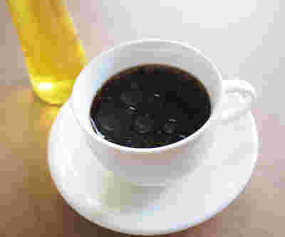 コーヒーとえごま油