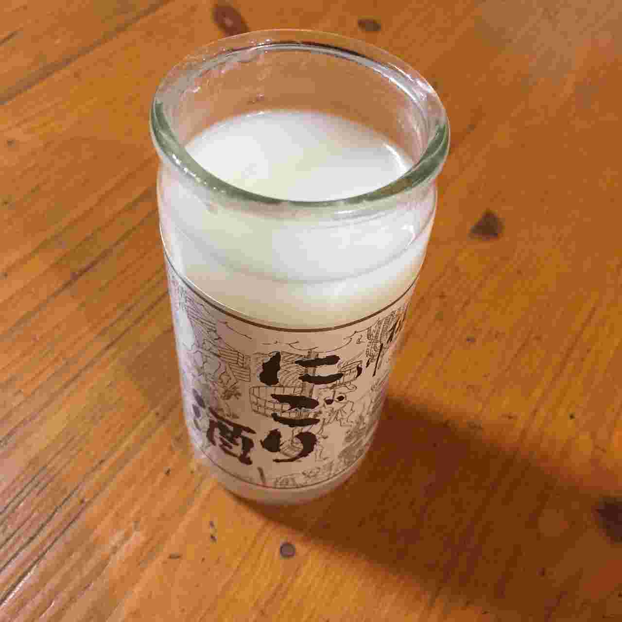 にごりカップを開封したところ