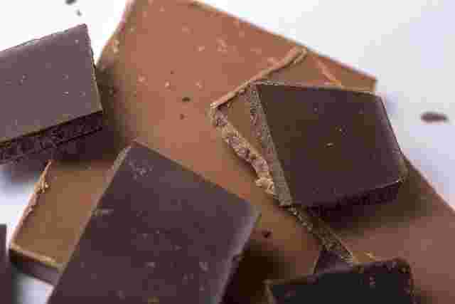 ミルクチョコレートとビターチョコレート