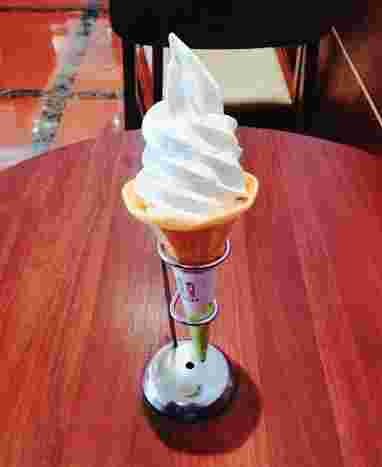 ドトールのソフトクリームの写真