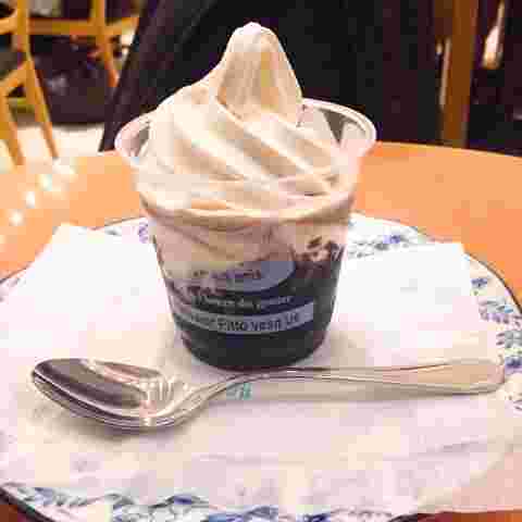 ドトールのコーヒーゼリーパフェの写真