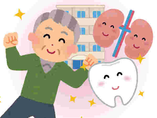 健康で元気なおじいさんのイラスト