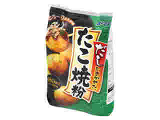 出汁が効いているたこ焼き粉の画像