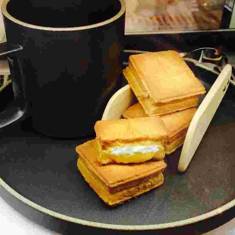 通販では販売していない高級な焼き菓子プレスバターサンド