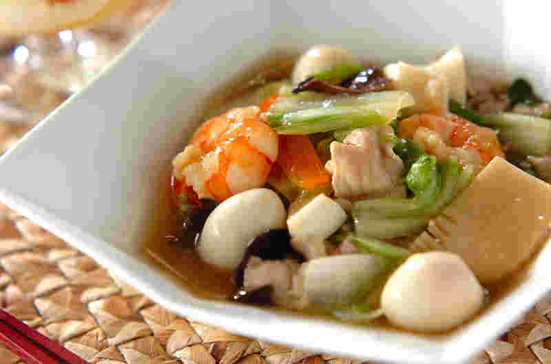 美味しそうな八宝菜