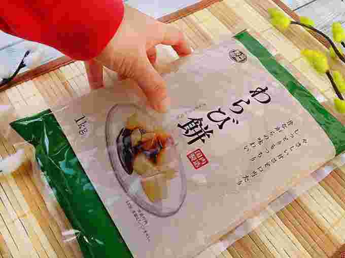 業務スーパーのわらび餅