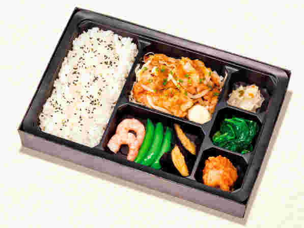 ガストの豚肉生姜焼きバランス弁当
