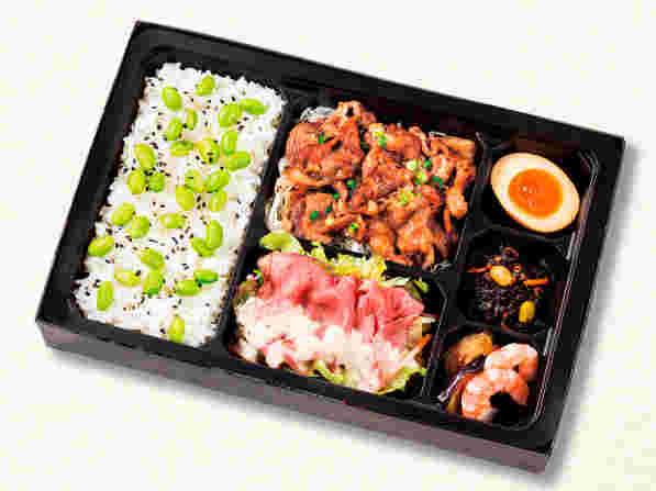 ガストのカルビ焼肉彩り弁当