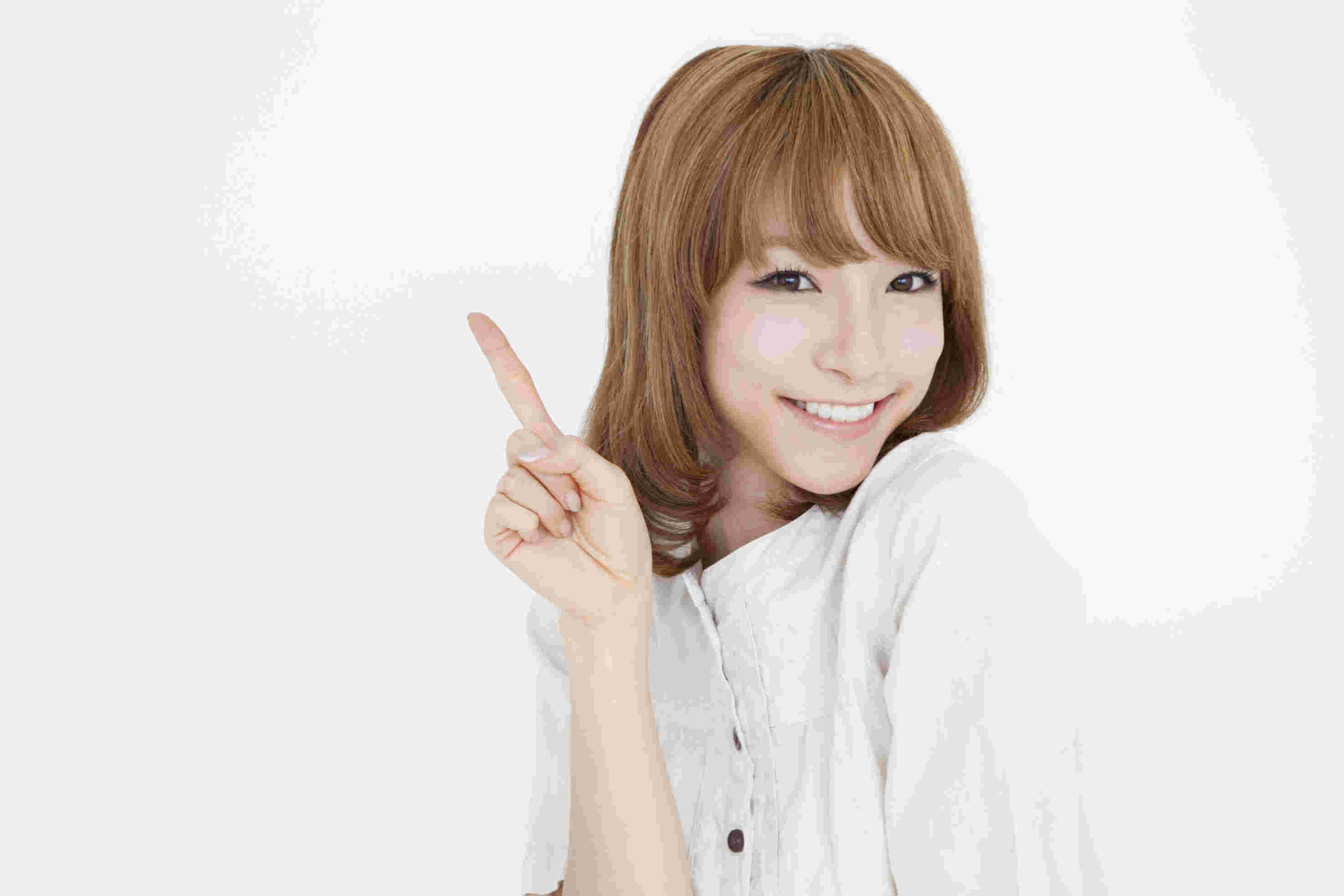 指差し女性