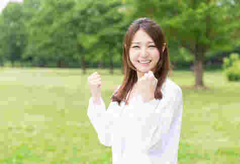 元気で活力のある女性