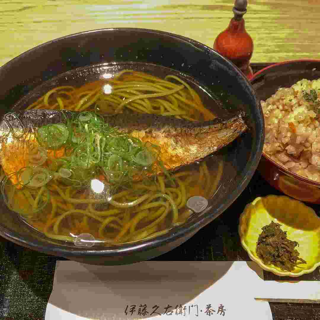 伊藤久右衛門 宇治抹茶にしんそば