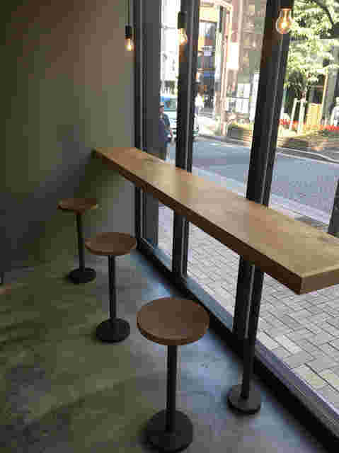 ベイユヴェールの店内の座席