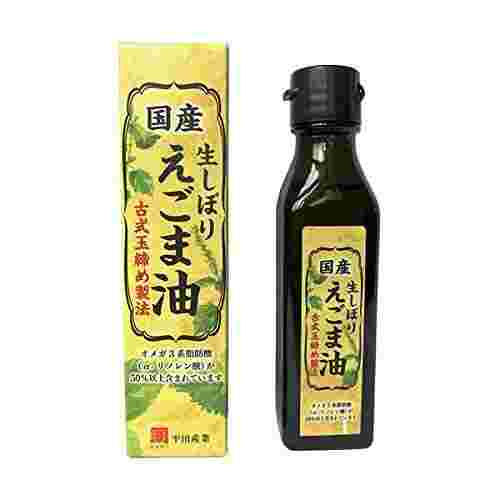 国産生しぼりえごま油