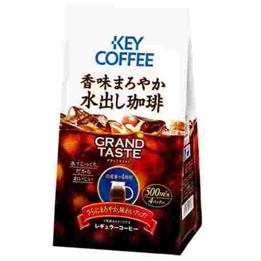 キーコーヒー 香味まろやか水出し珈琲のパッケージ