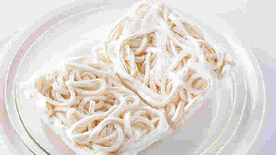 冷凍されているうどん