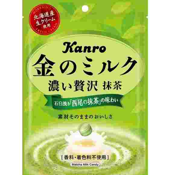 カンロ金のミルクキャンディ抹茶