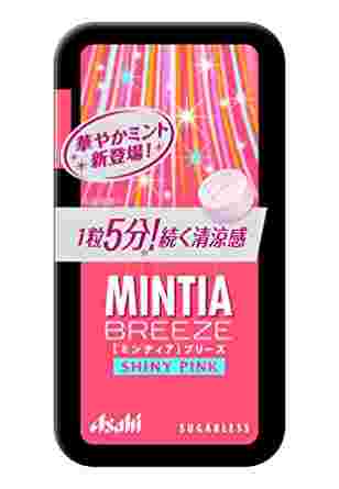 ピンクのケースのミンティア