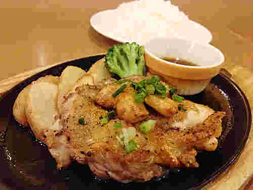 チキンステーキの画像