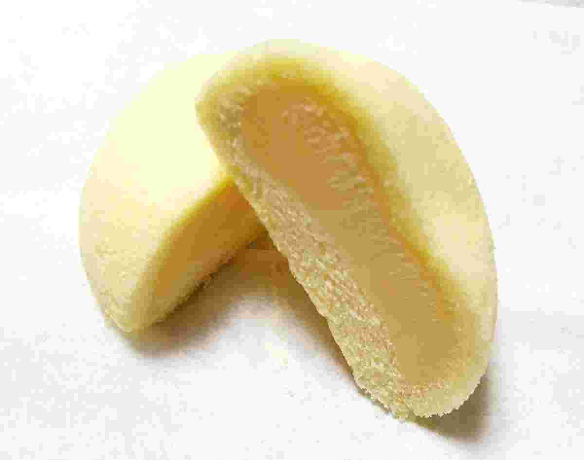萩の月の菓子のカスタードクリーム