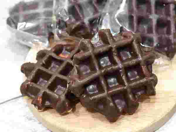 チョコレートワッフル