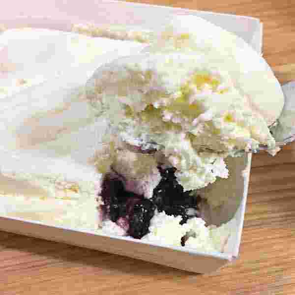リコッタとマスカルポーネのブルーベリーチーズケーキ